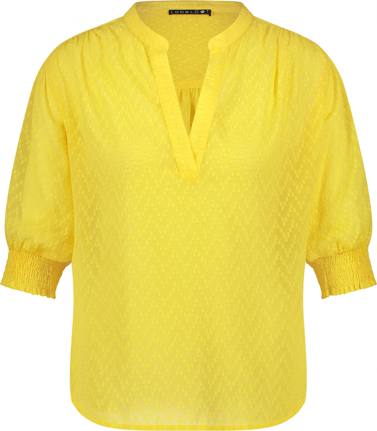Label Dot Top Ara Geel
