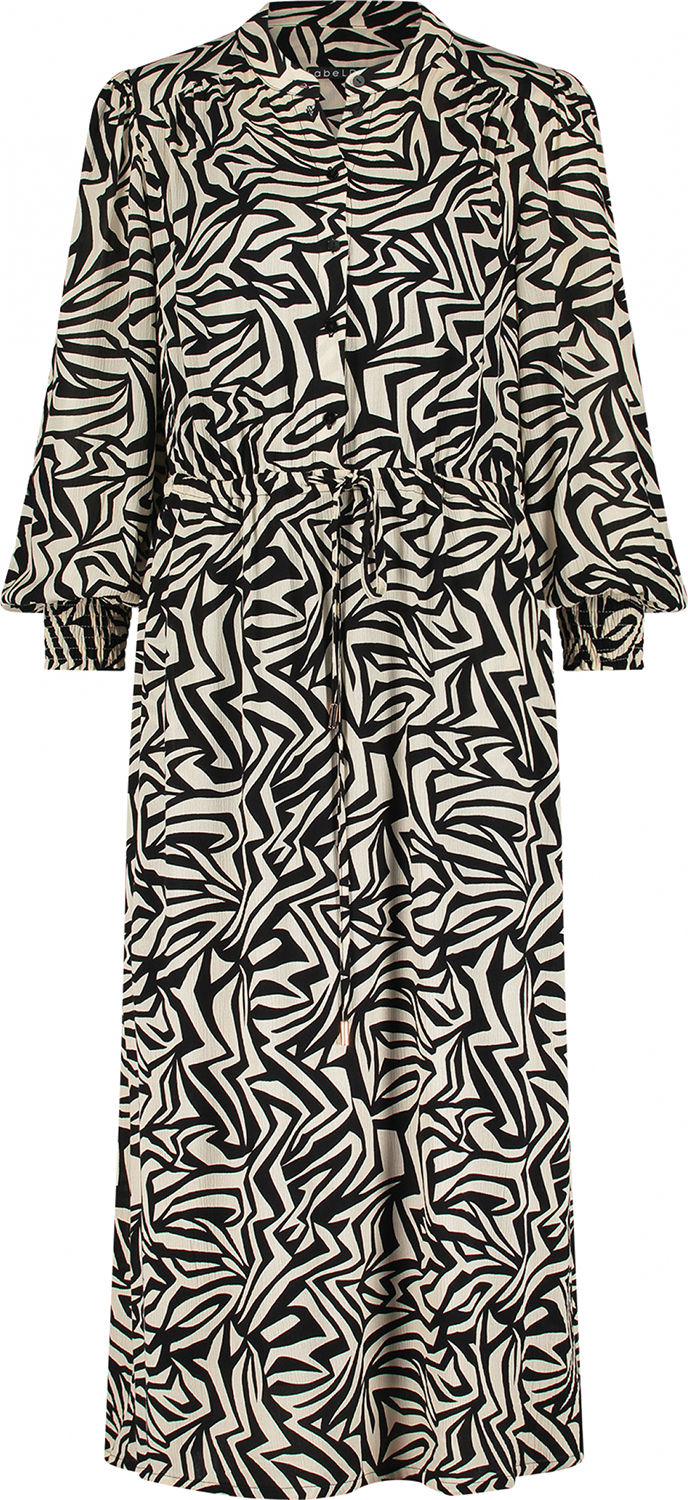 Label Dot Jurk Lily Zwart