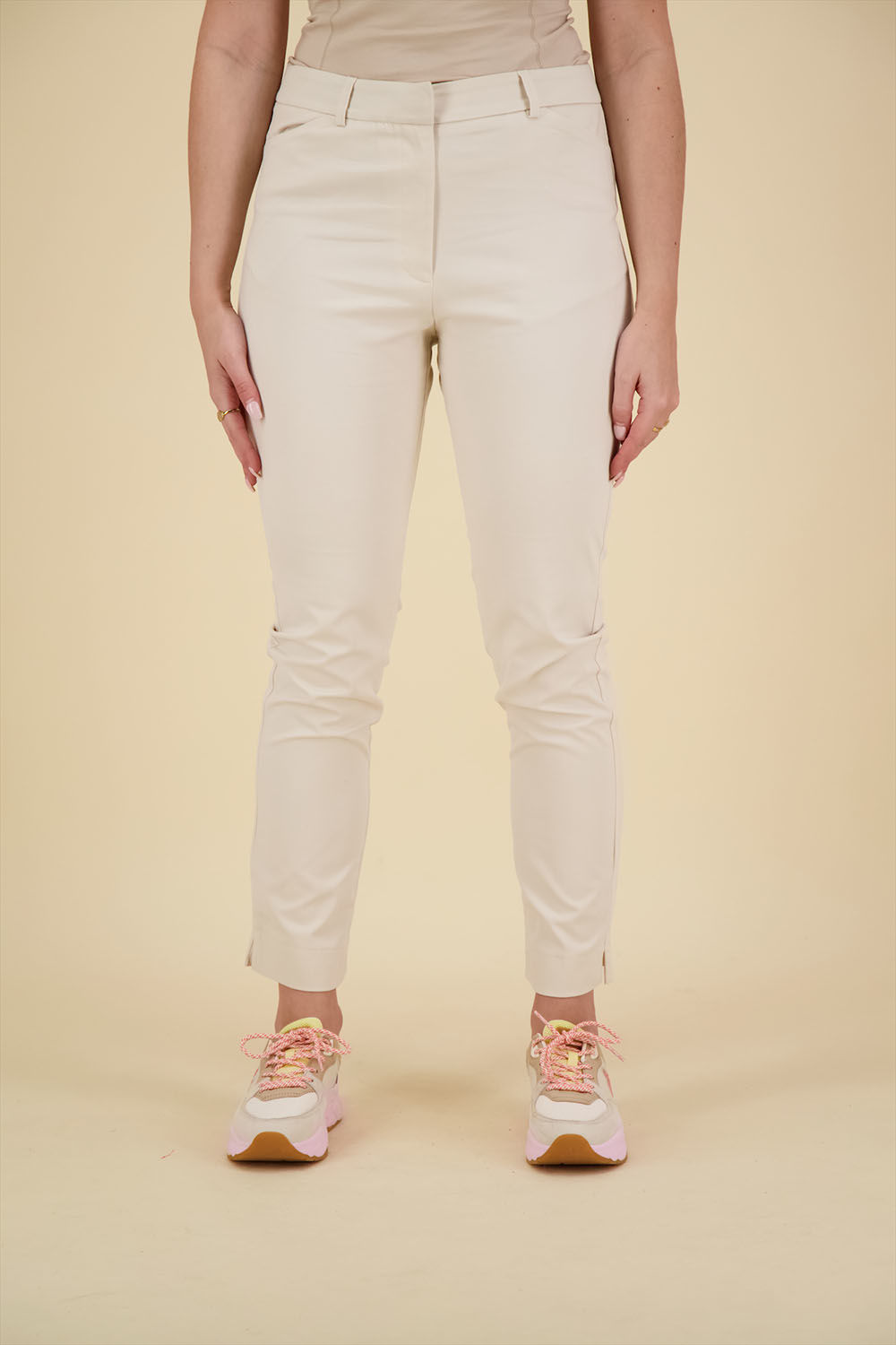 Label Dot Pantalon Rex Off White