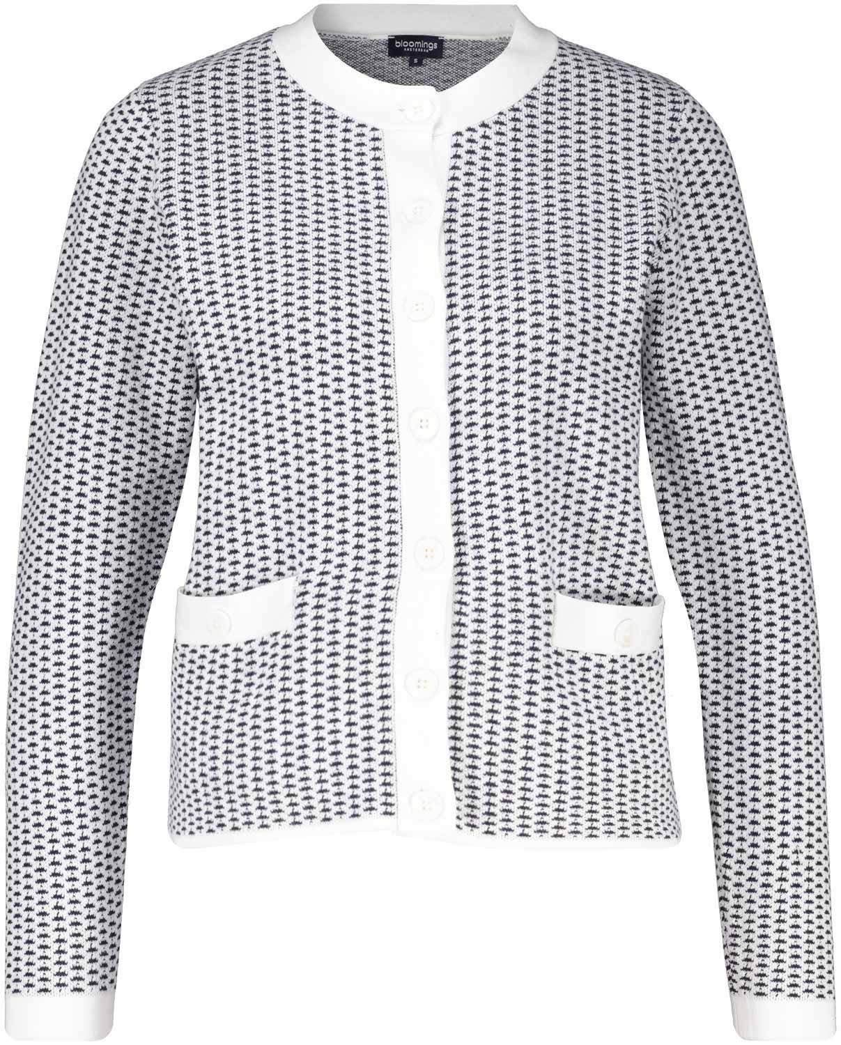 Bloomings crew neck cardigan Blauw