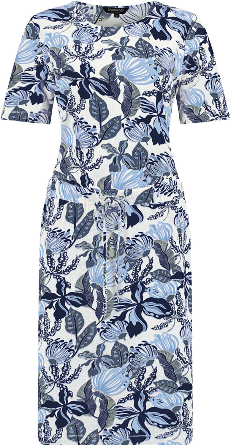 Bloomings crew neck dress Blauw