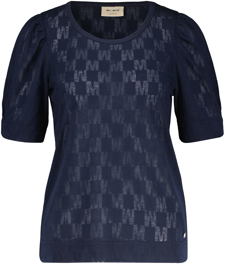Mos Mosh T-shirt Chrissie Blauw
