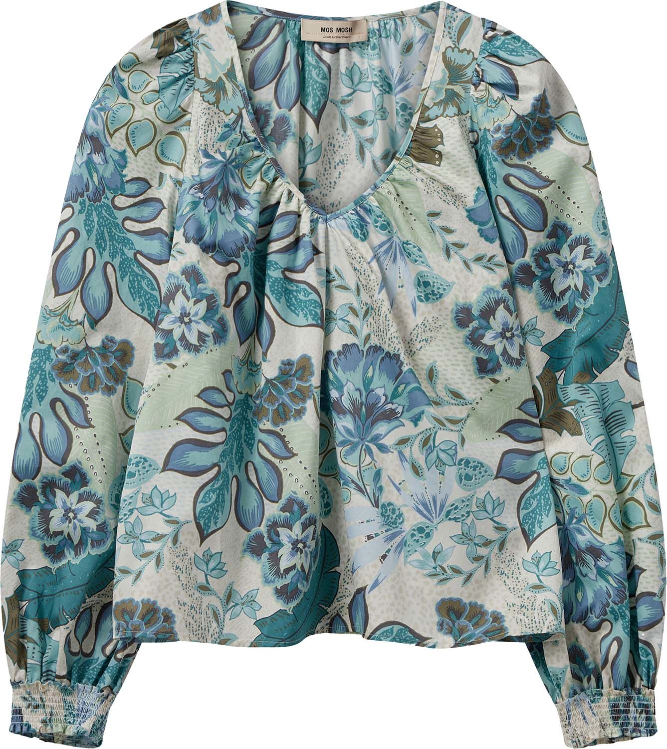 Mos Mosh Blouse Alika Groen