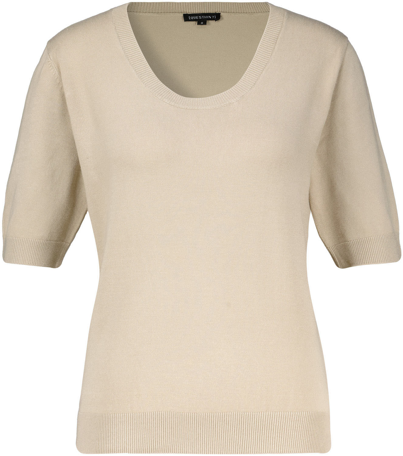Question pull uneck Beige