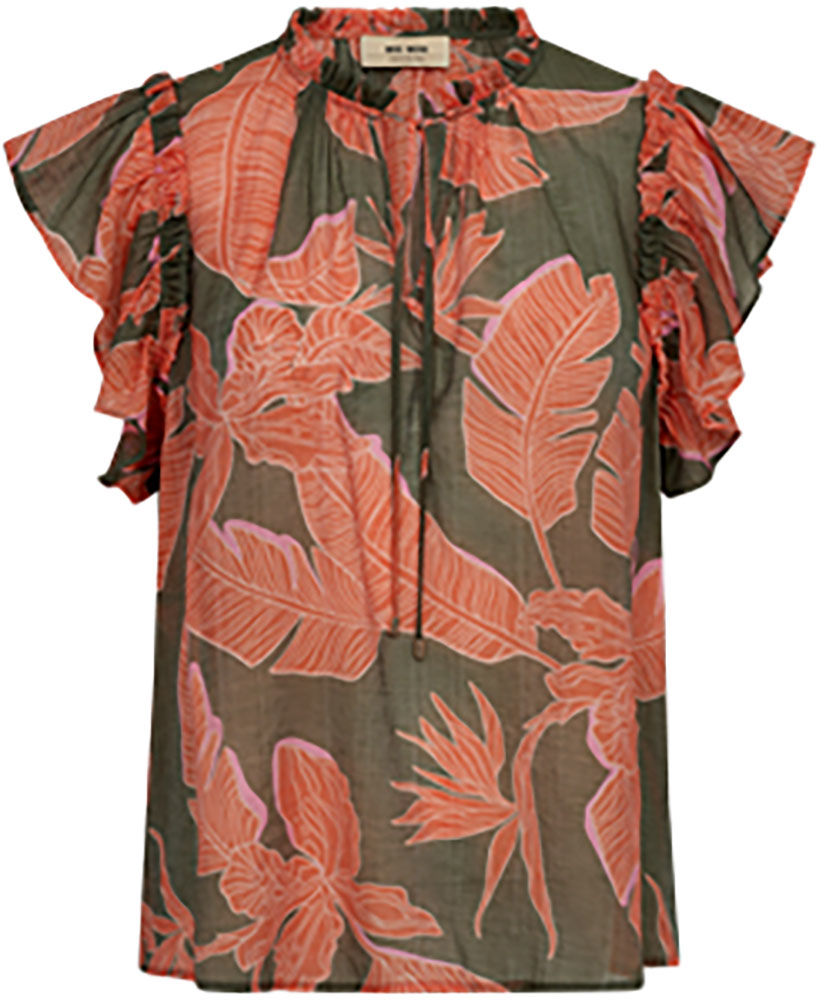 Mos Mosh Blouse Tea Groen