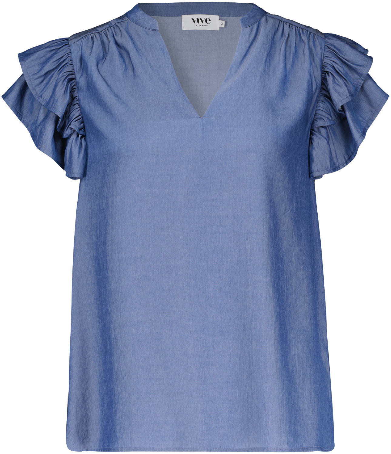 Vive La Femme Top Blauw