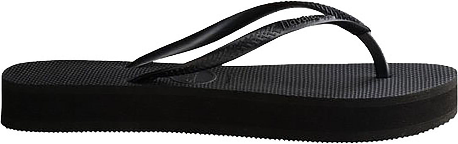 Havaianas flatform Zwart