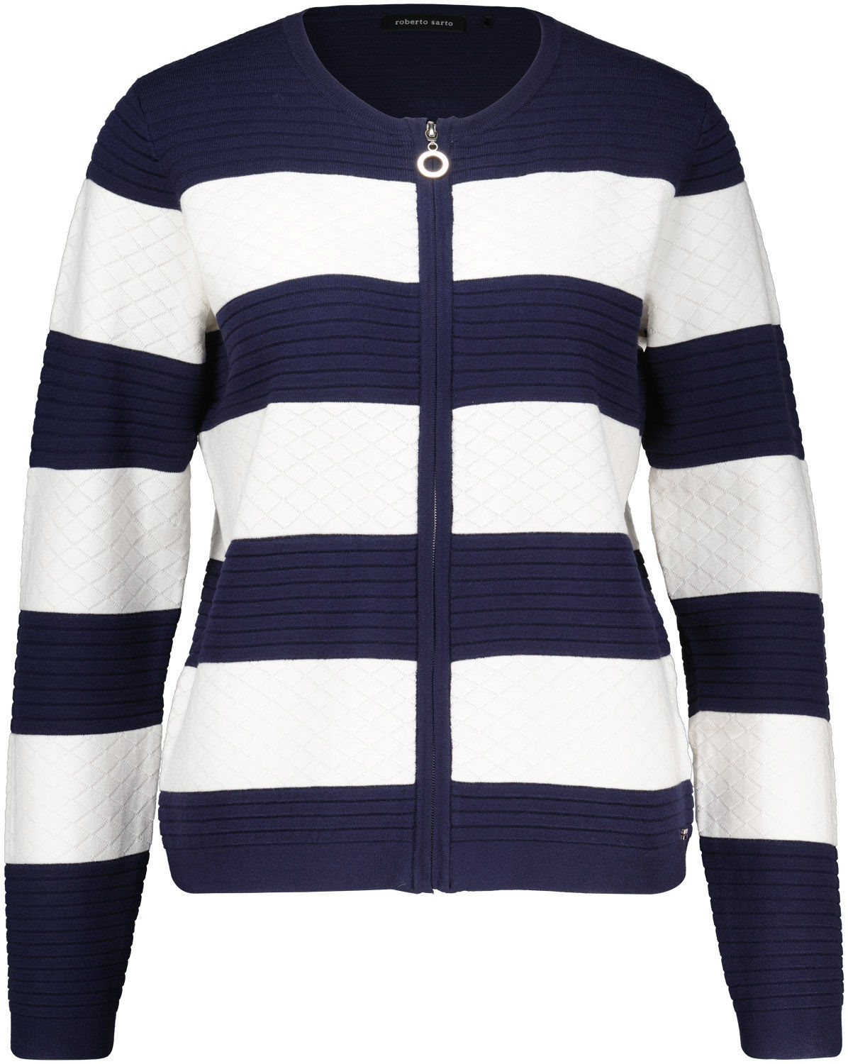 vest ronde hals Blauw