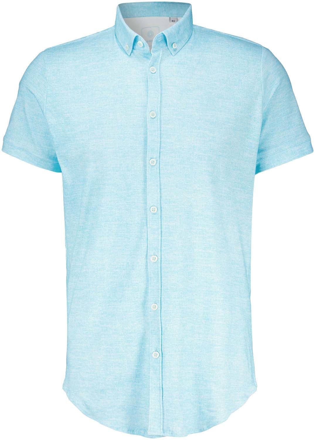 Blue Industry jersey shirt short sleeve Blauw