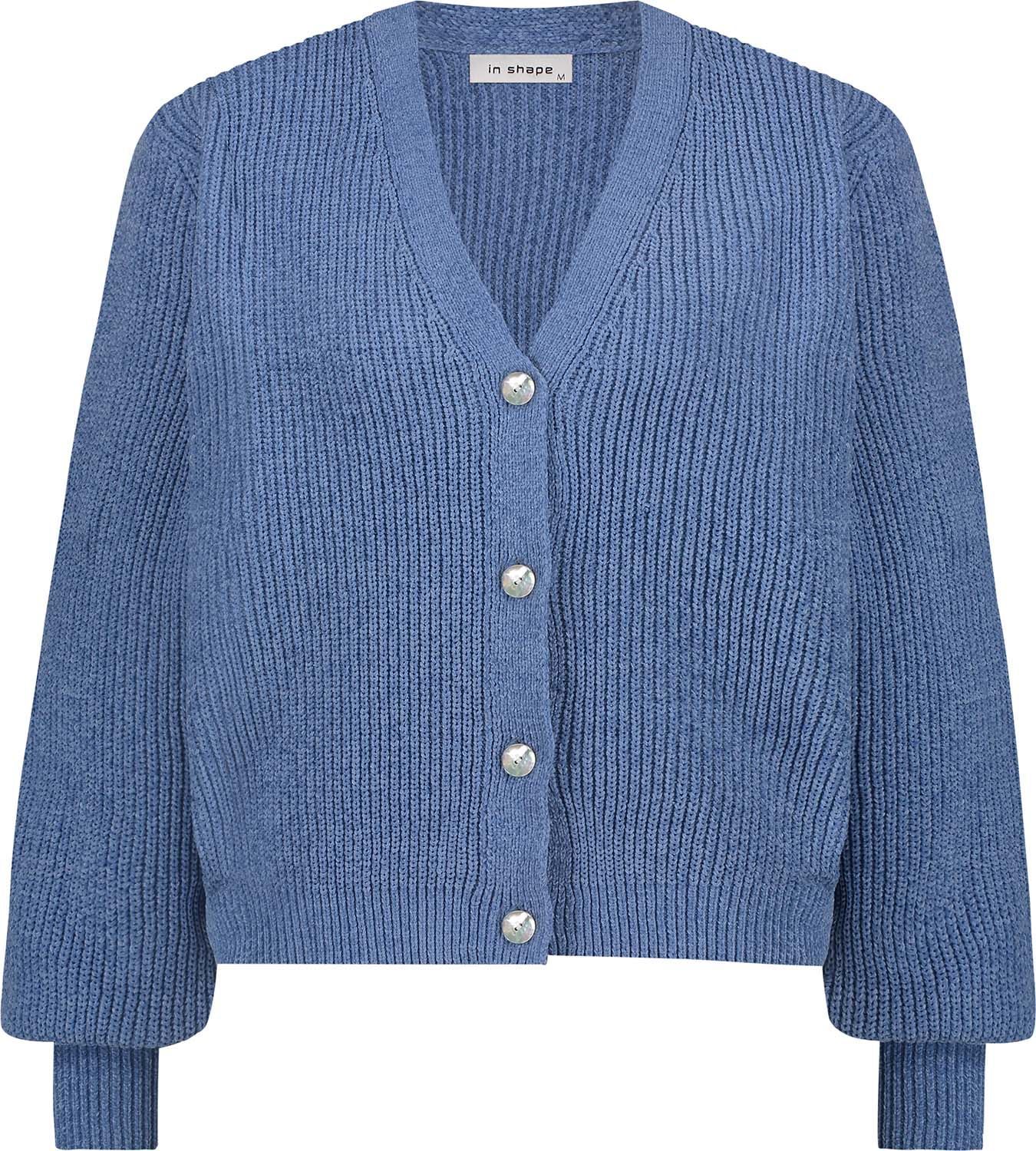 In Shape Vest Indi Blauw