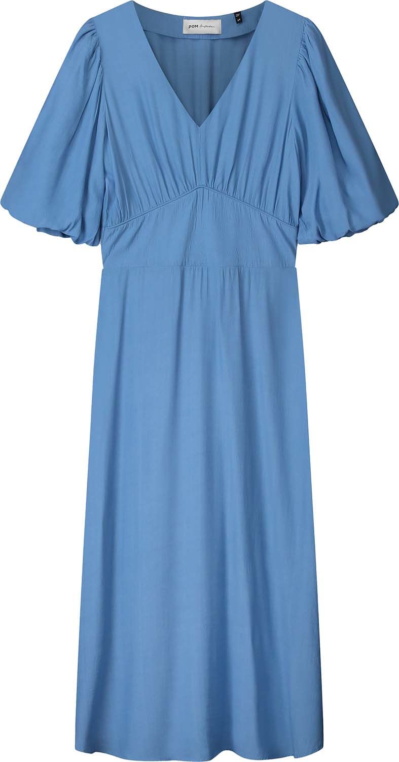 Pom Amsterdam Jurk Mediterranean Blue Blauw