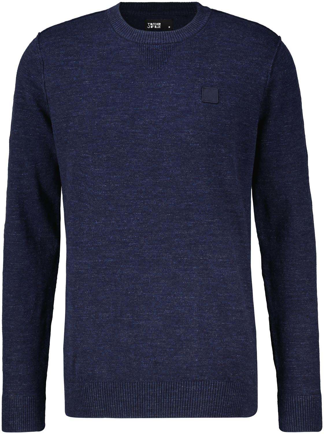 Butcher Of Blue Trui Clifden  Navy