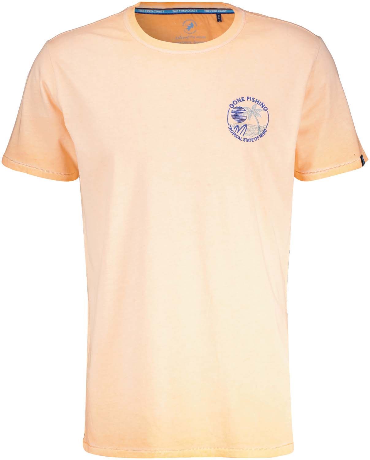 A Fish Named Fred t shirt gone fishing Oranje