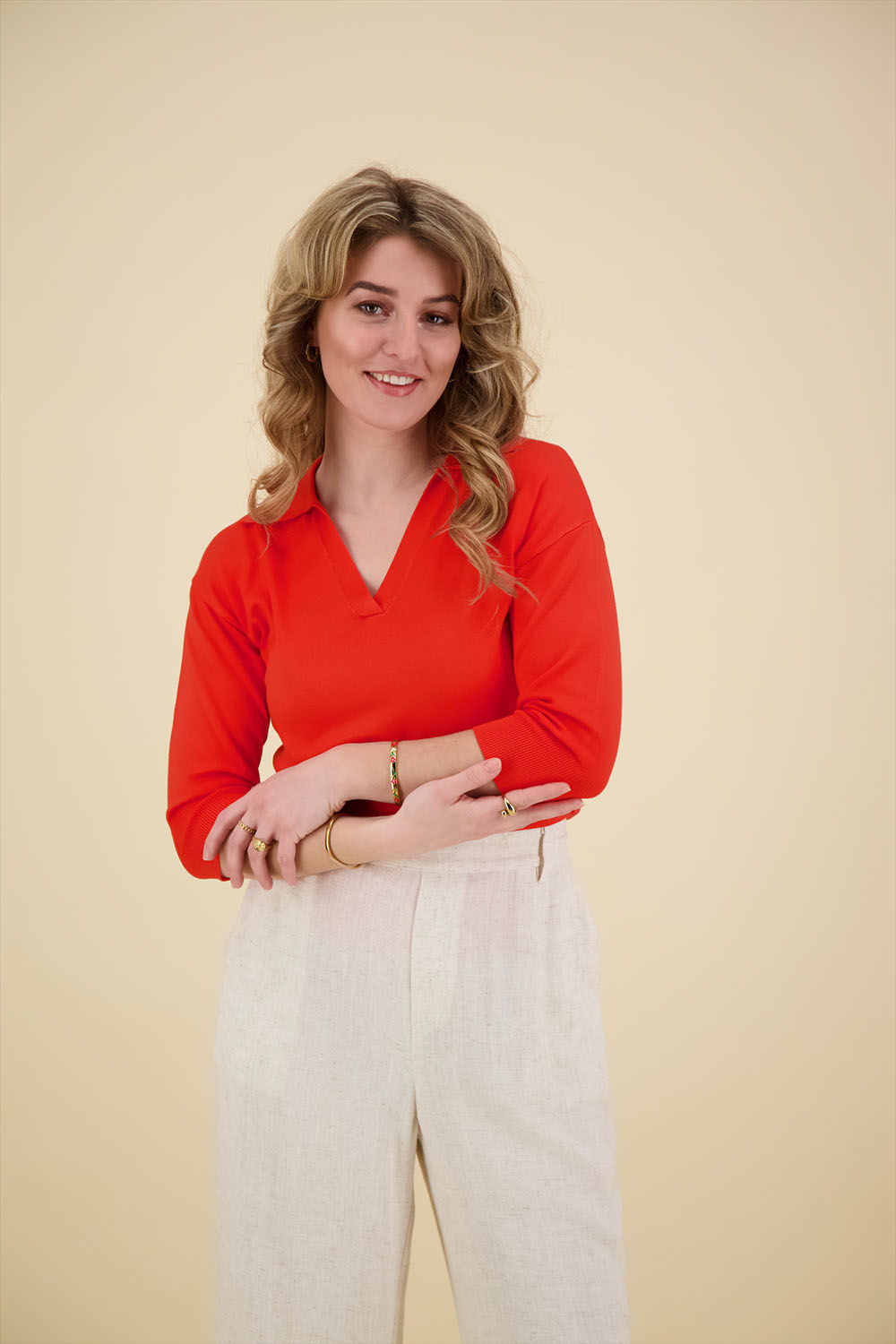 Vive La Femme Trui Unique Rood