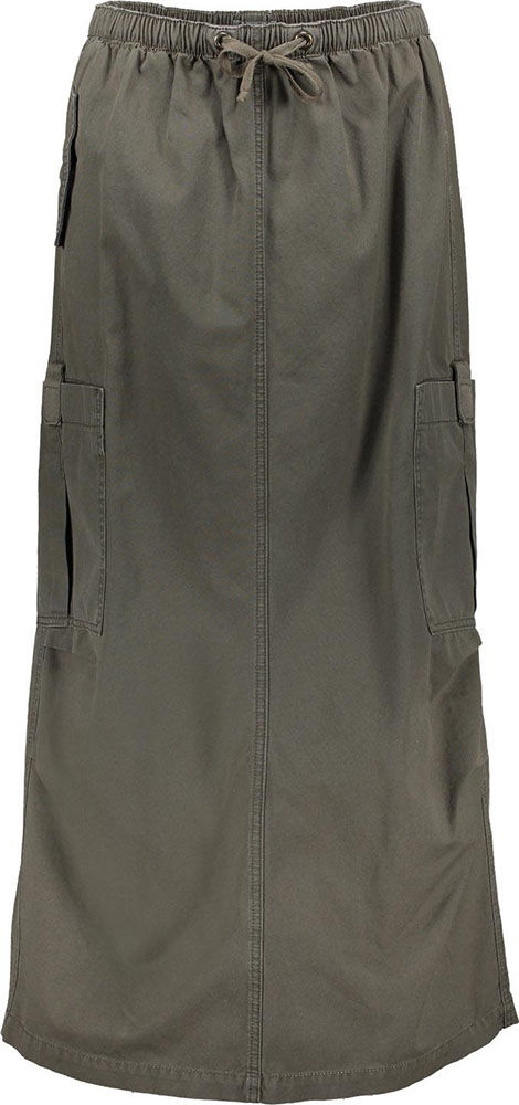 Geisha Cargoskirt long pockets Groen