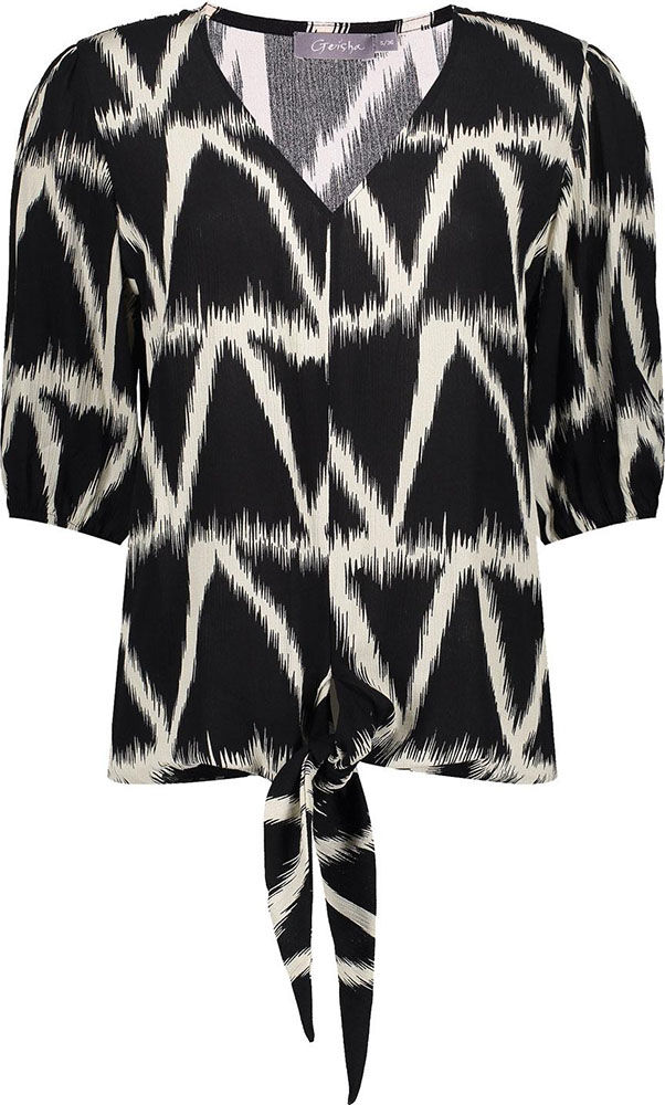 Geisha Top Zwart
