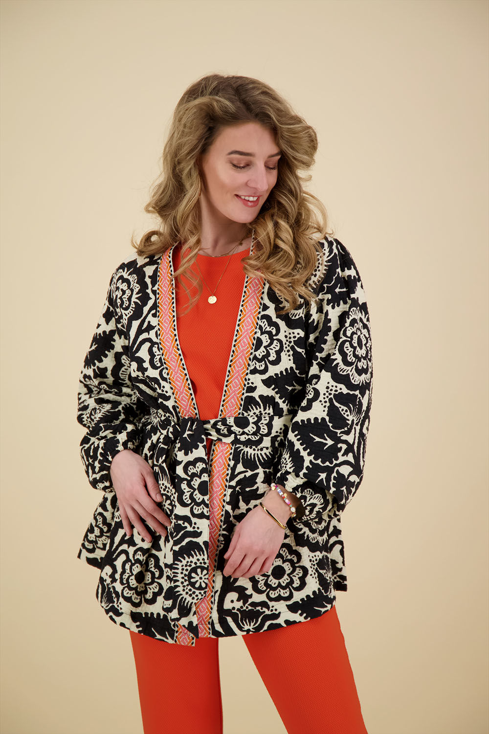 Geisha Kimono Zwart