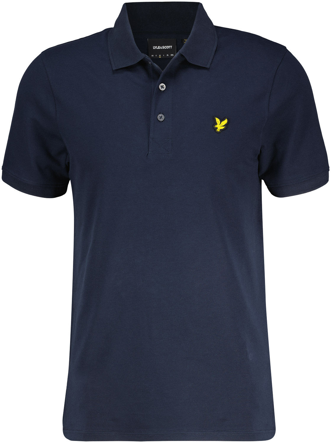 Plain Polo Shirt Blauw