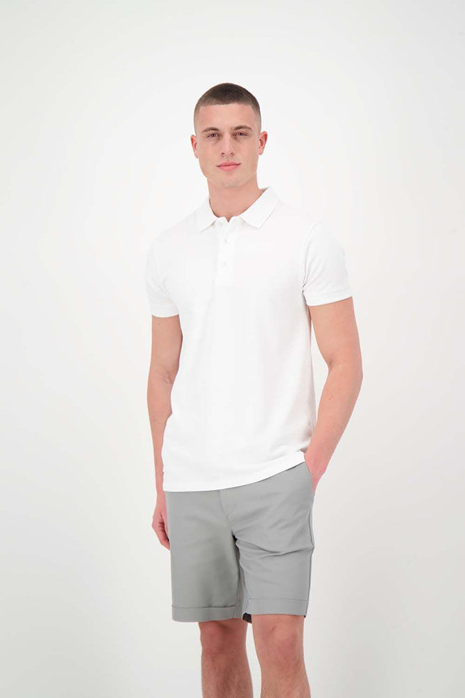 Airforce polo garment Wit