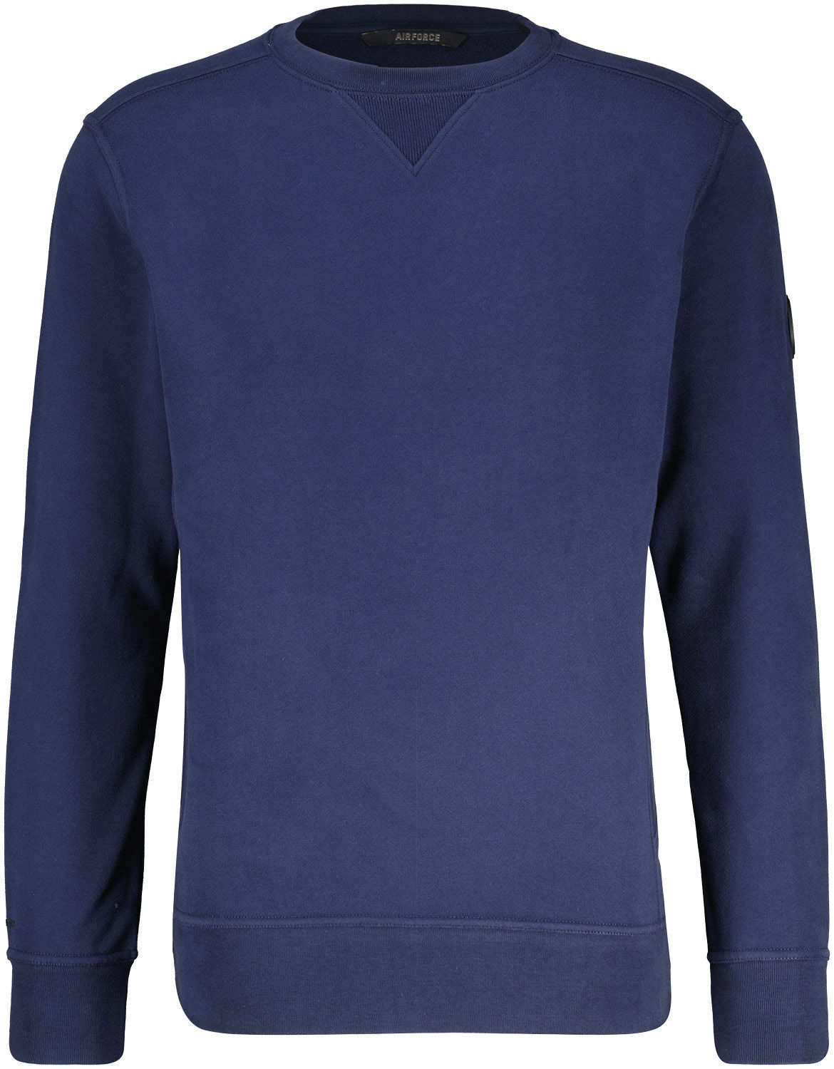 crew neck Blauw