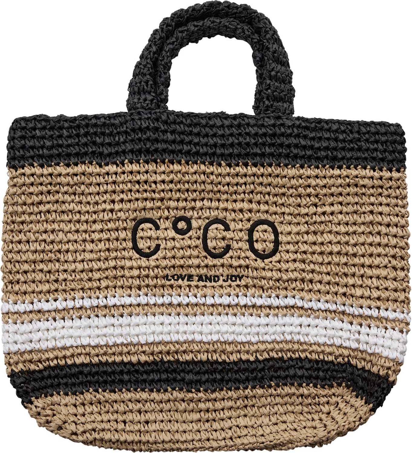 Co'couture Tas Cococc Straw  Beige