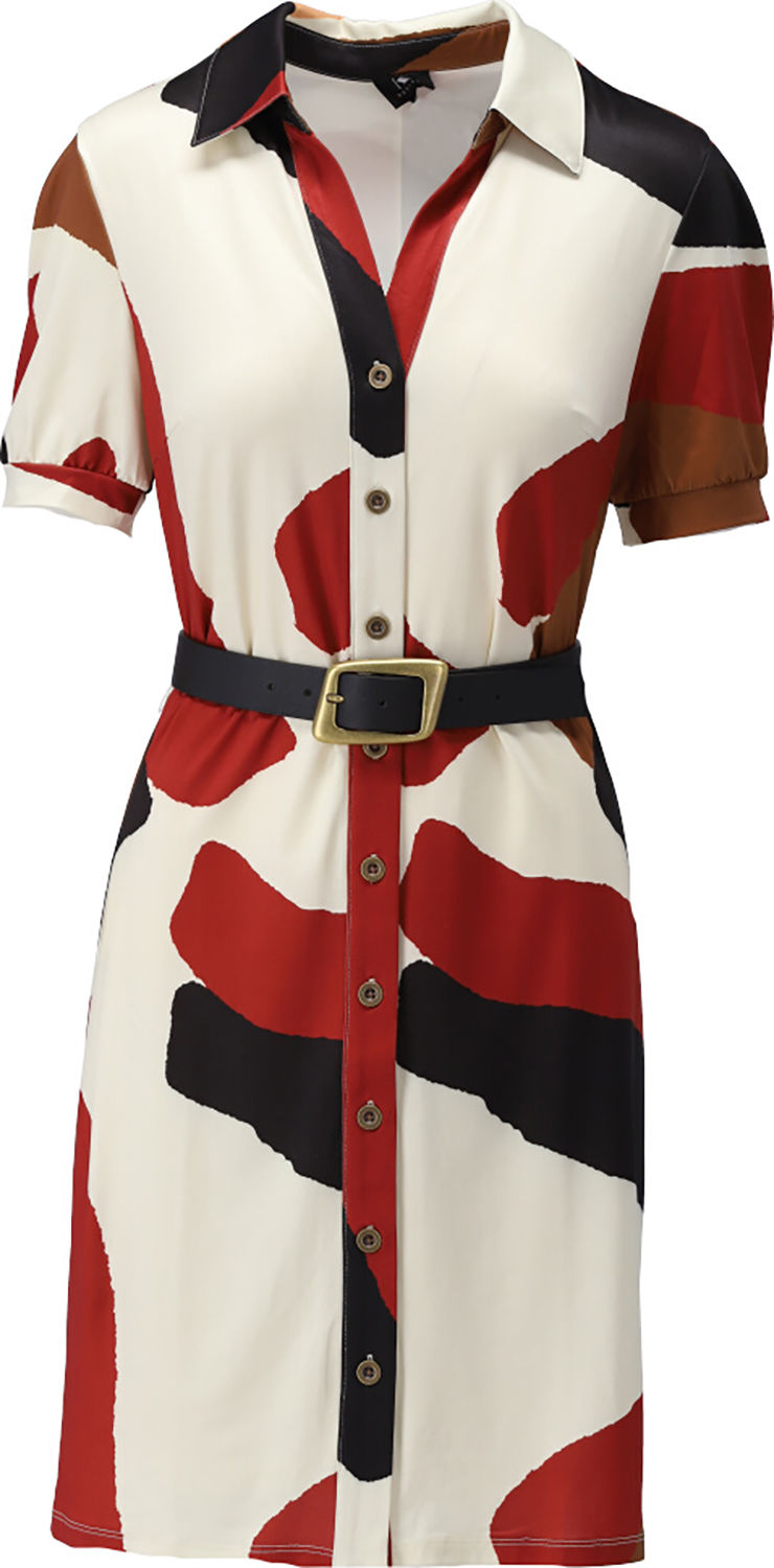 K Design dress olong Bruin