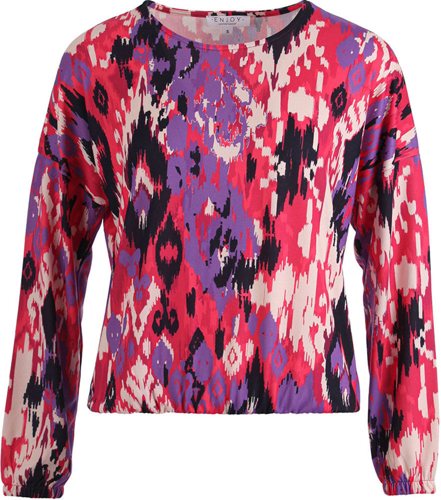 Enjoy Sweater blouson Oranje