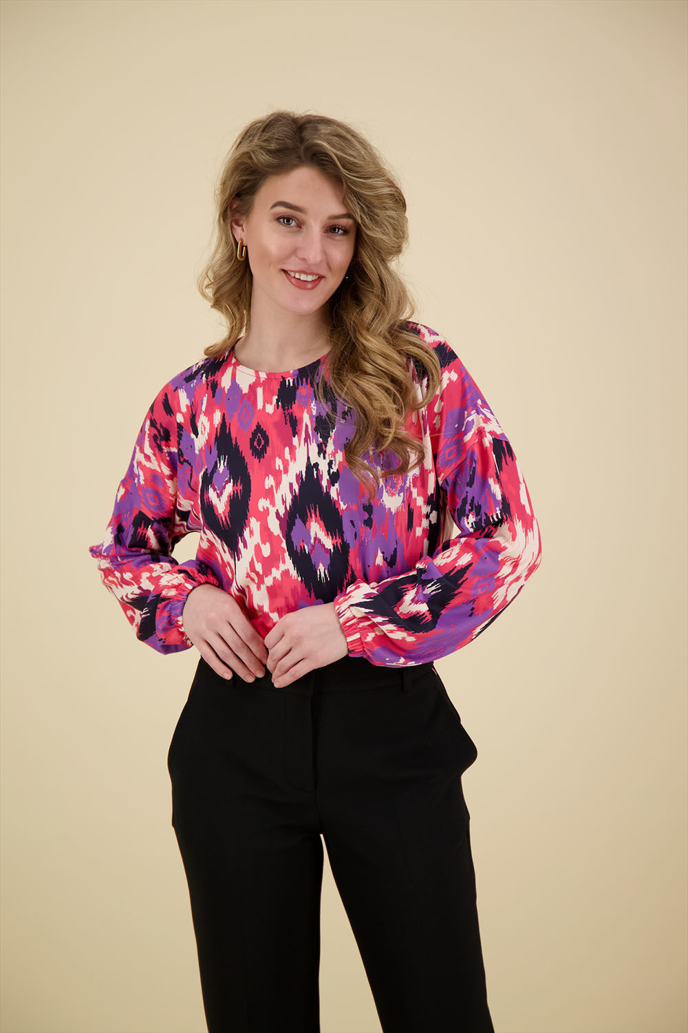 Enjoy Sweater blouson Oranje