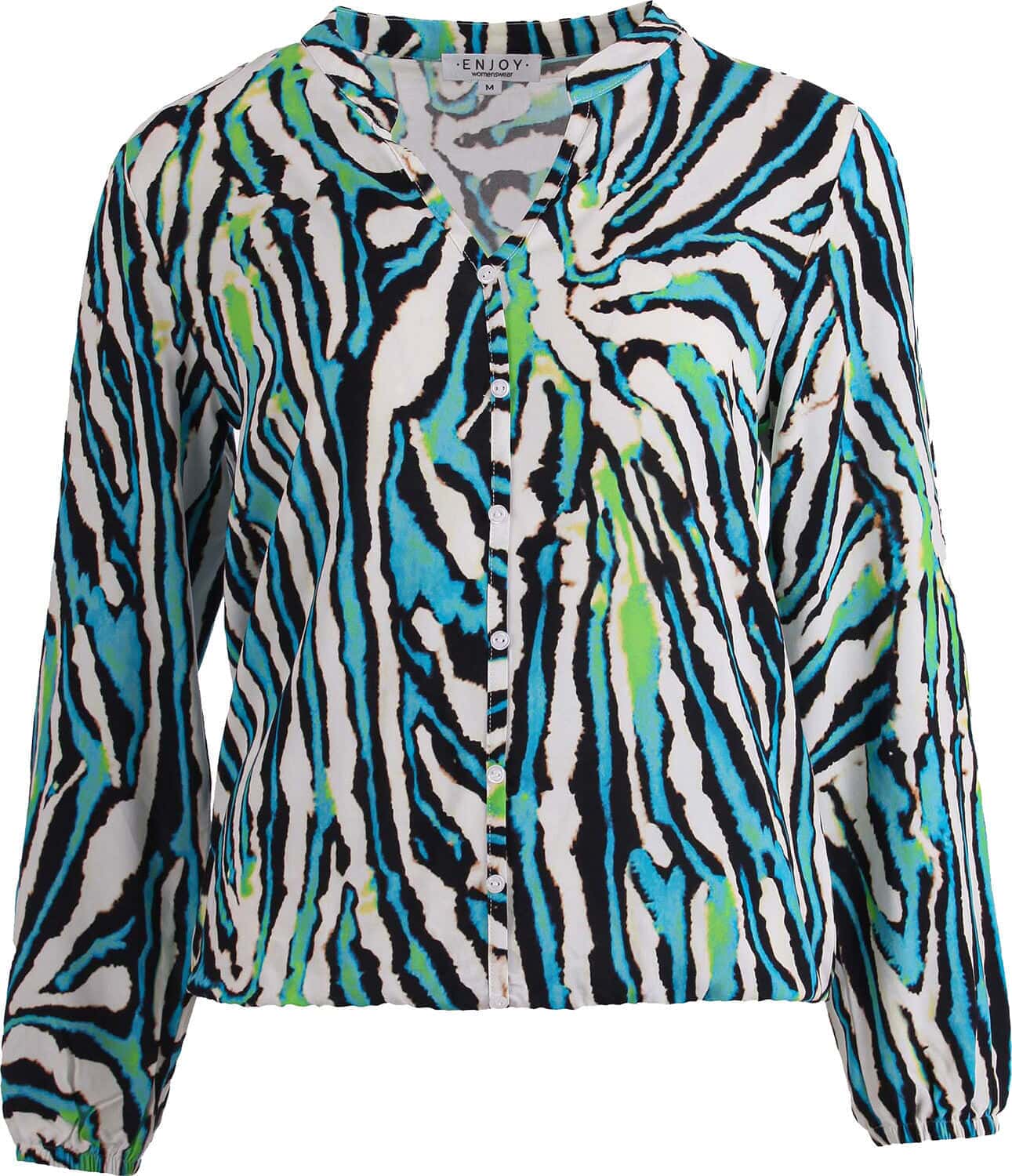Enjoy Blouson AoP Blauw