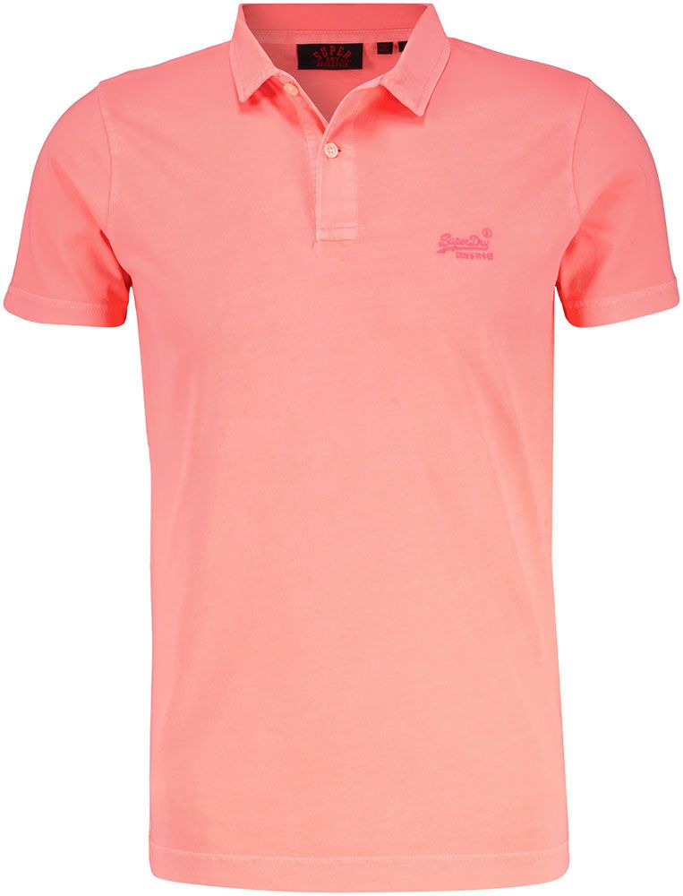 essential logo neon jersey polo Oranje