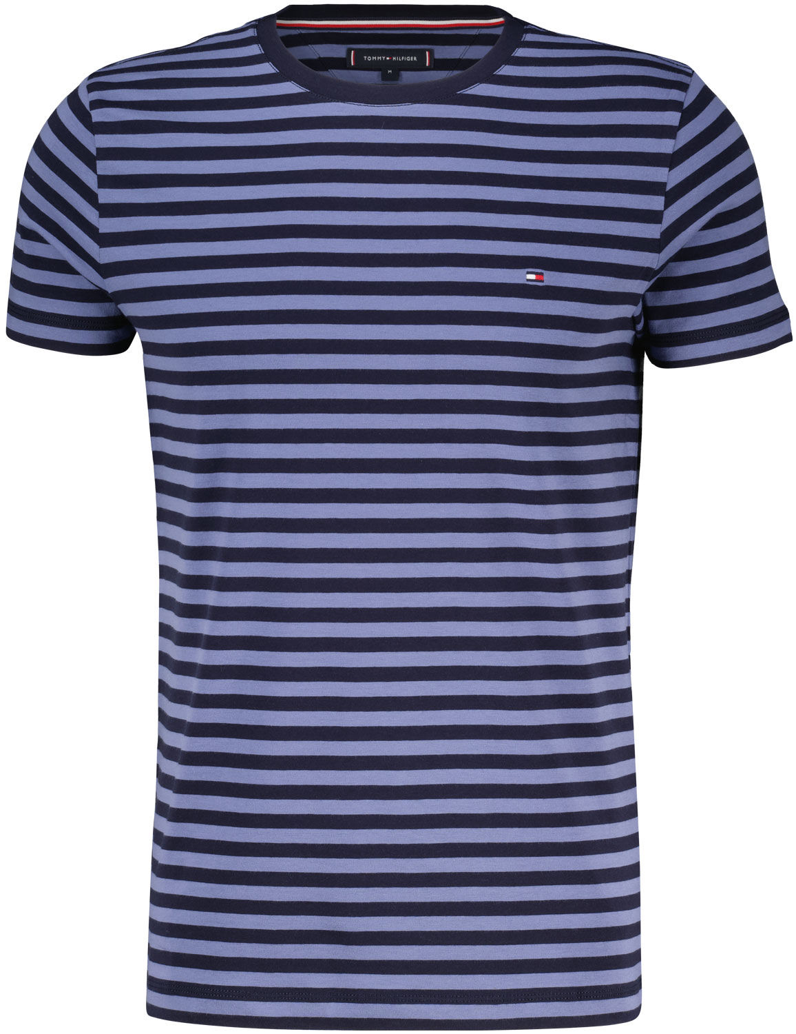 Tommy Hilfiger stretch slim fit tee vj Blauw