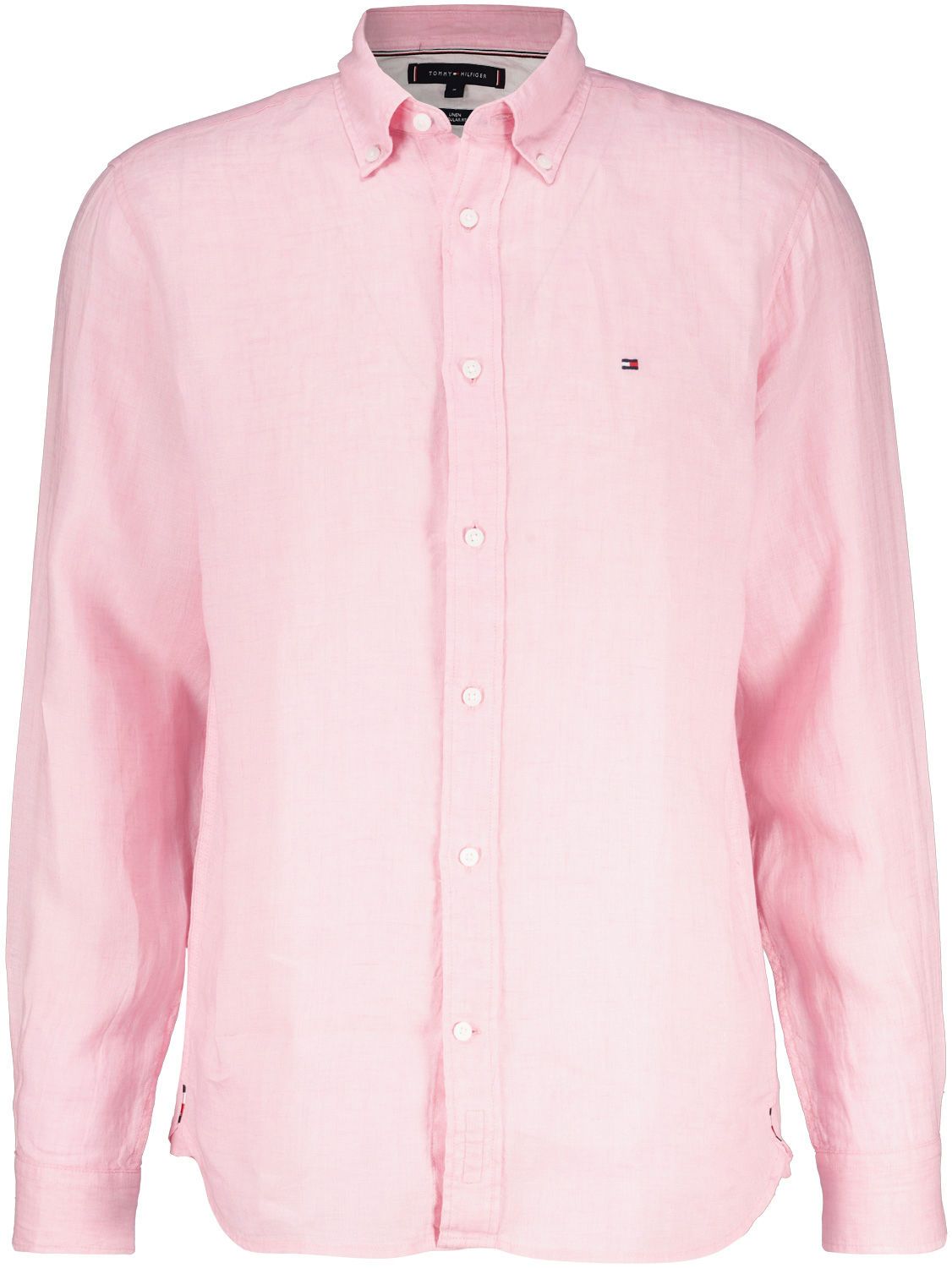 pigment dyed li solid rf shirt Roze