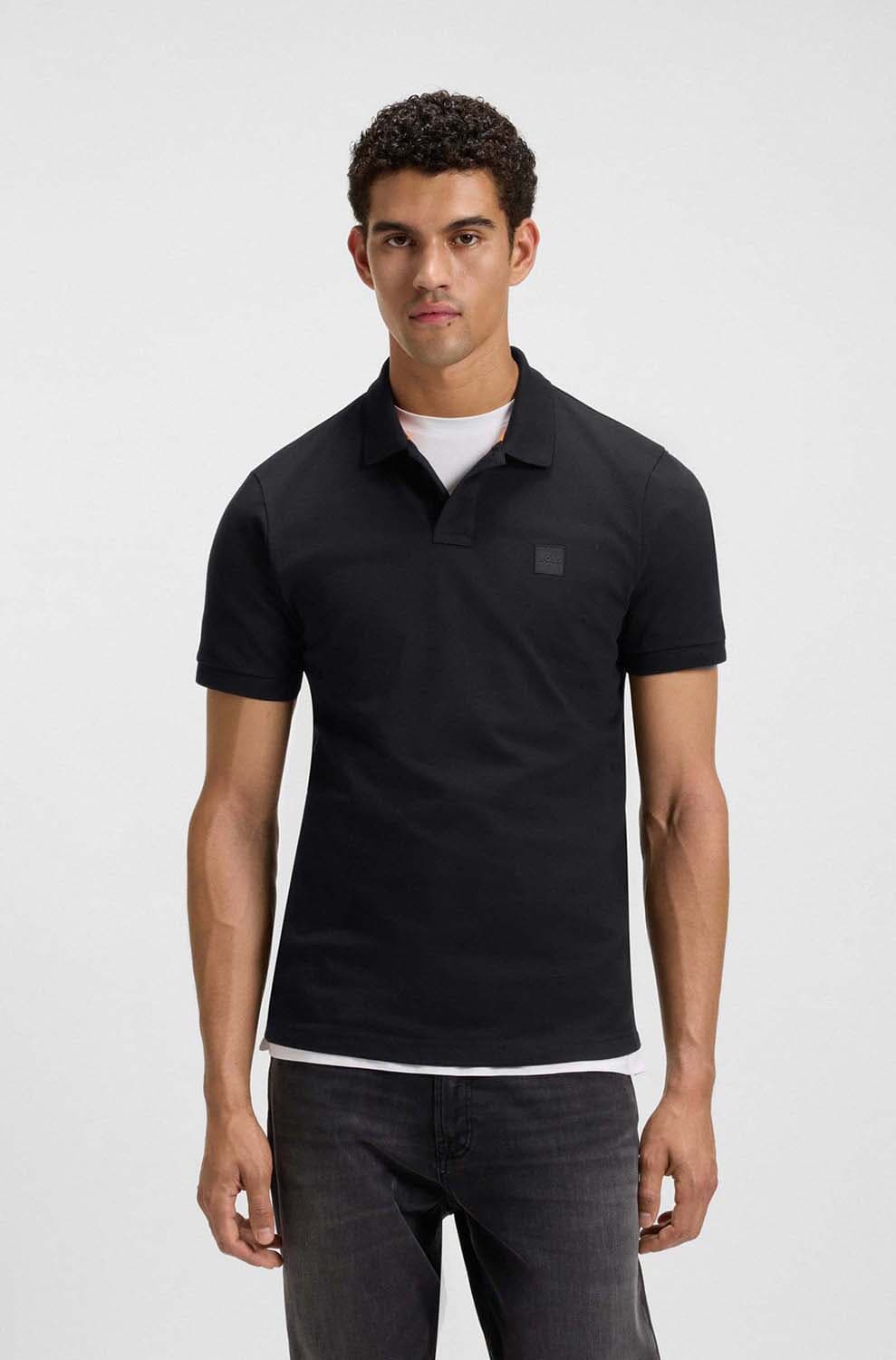 Boss Orange Polo Passenger Zwart