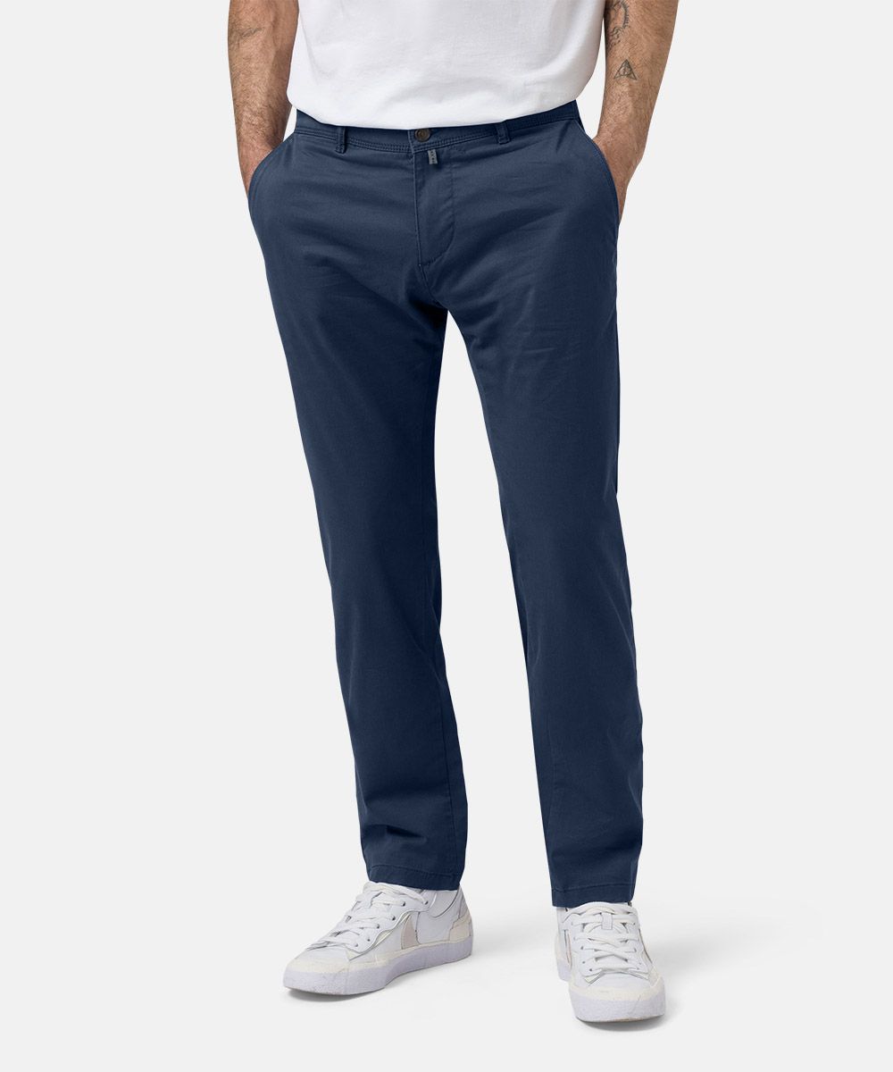 Chino Pantalon Antibes Blauw