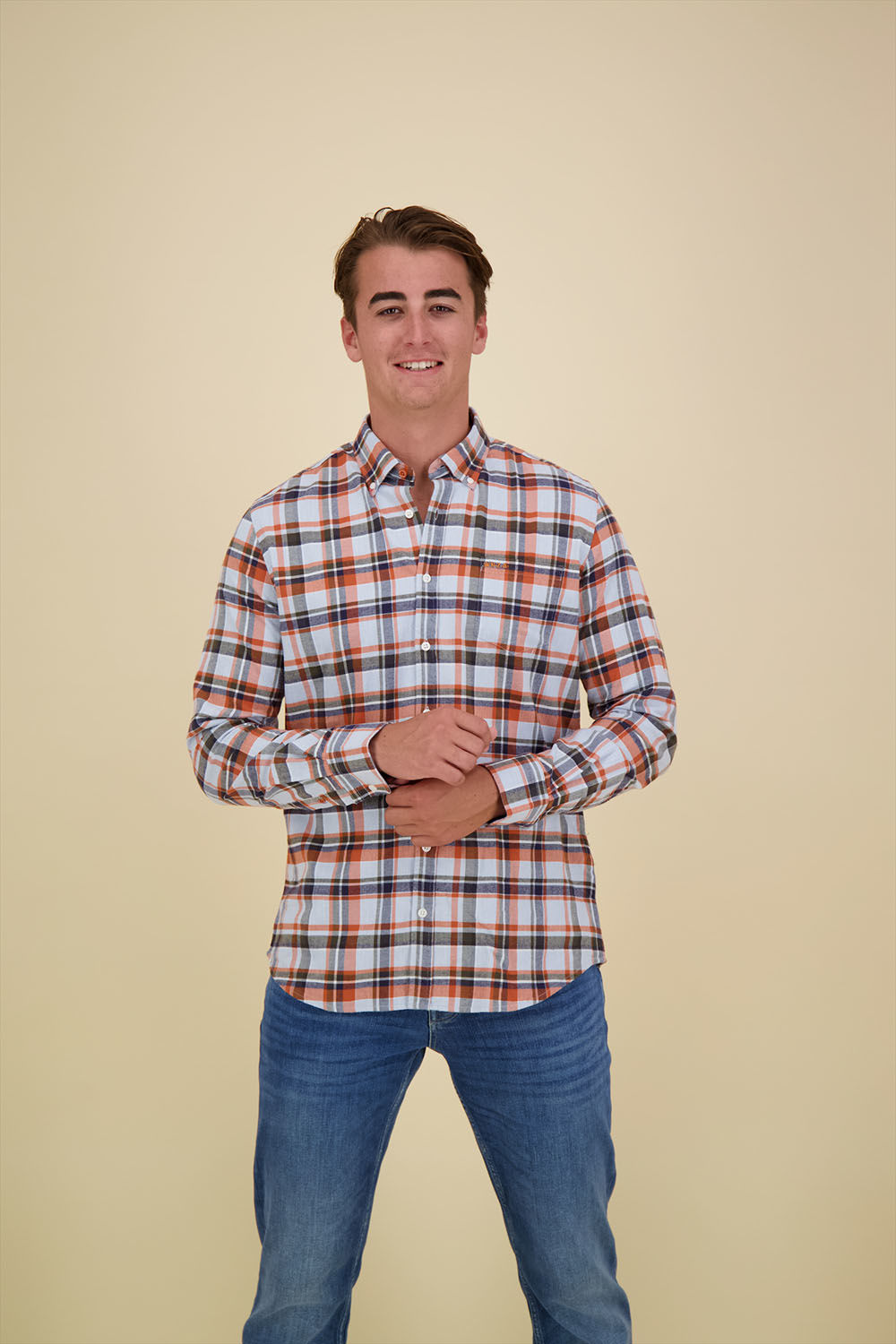 NZA Overhemd  Emiliano Blauw