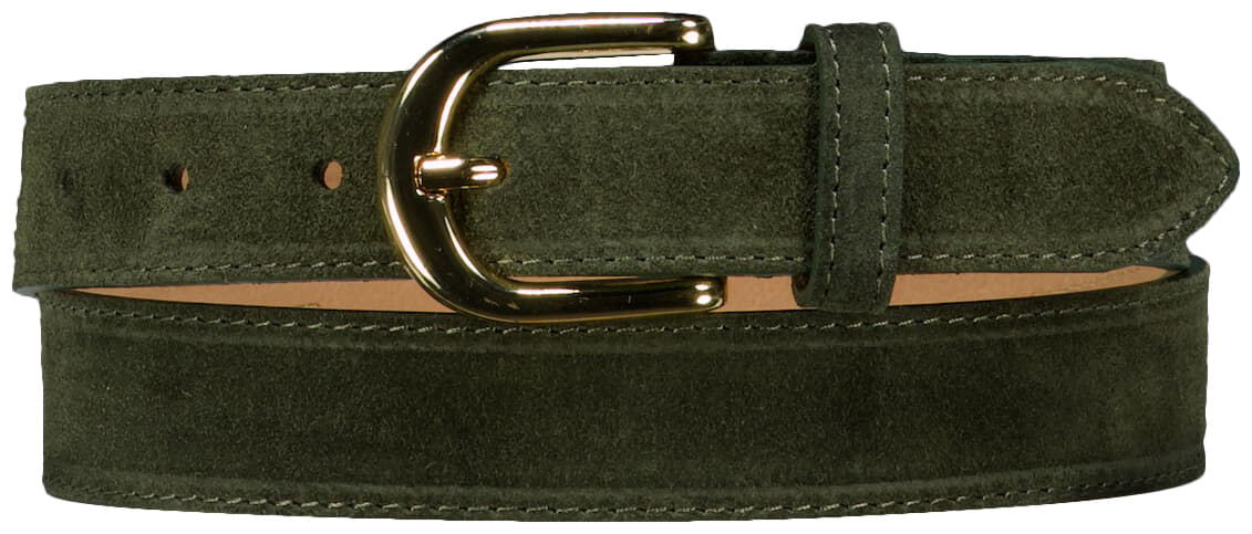 Bomont Riem Suus Suede 2.8 cm Mos Groen