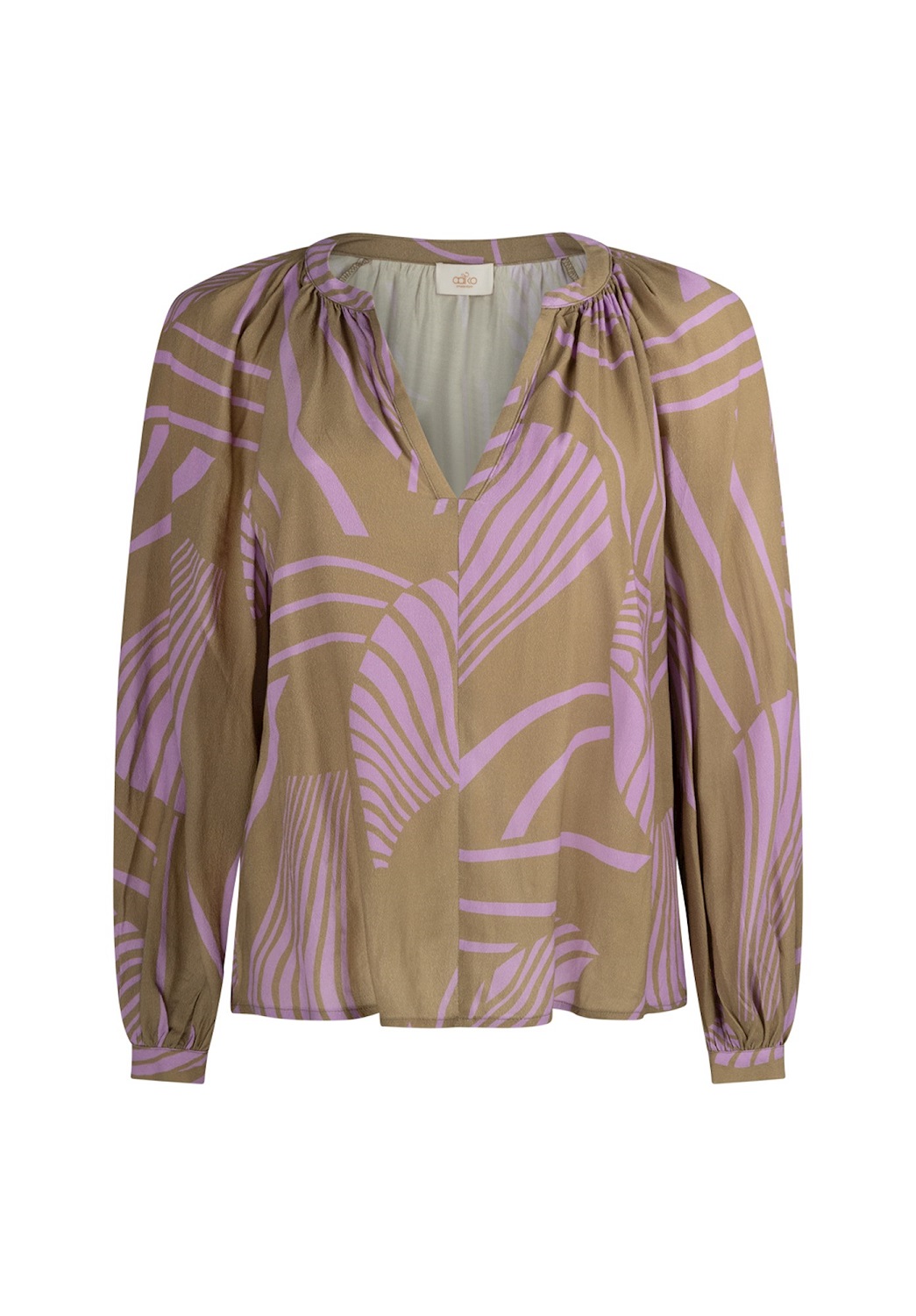Aaiko Blouse Alanza Print Bruin