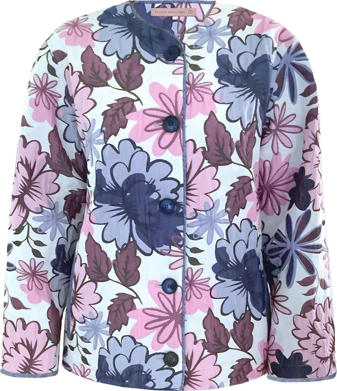 Studio Anneloes Blouse Esra Flower Wit