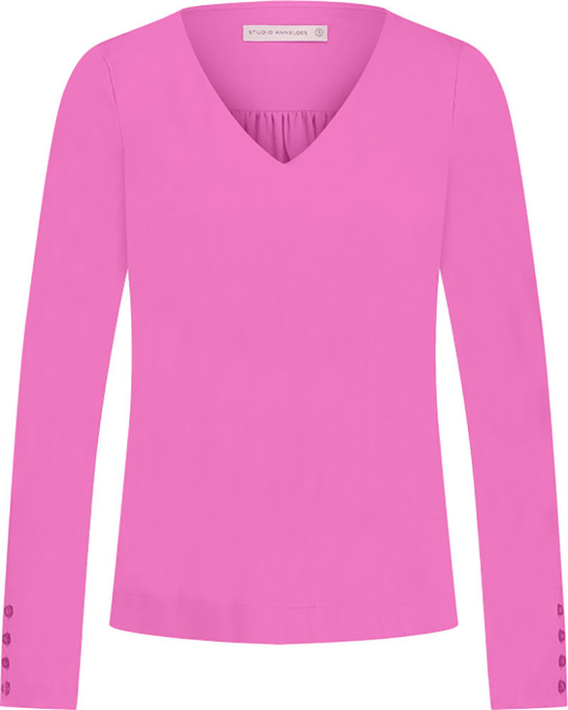 Studio Anneloes Blouse Lesley  Paars