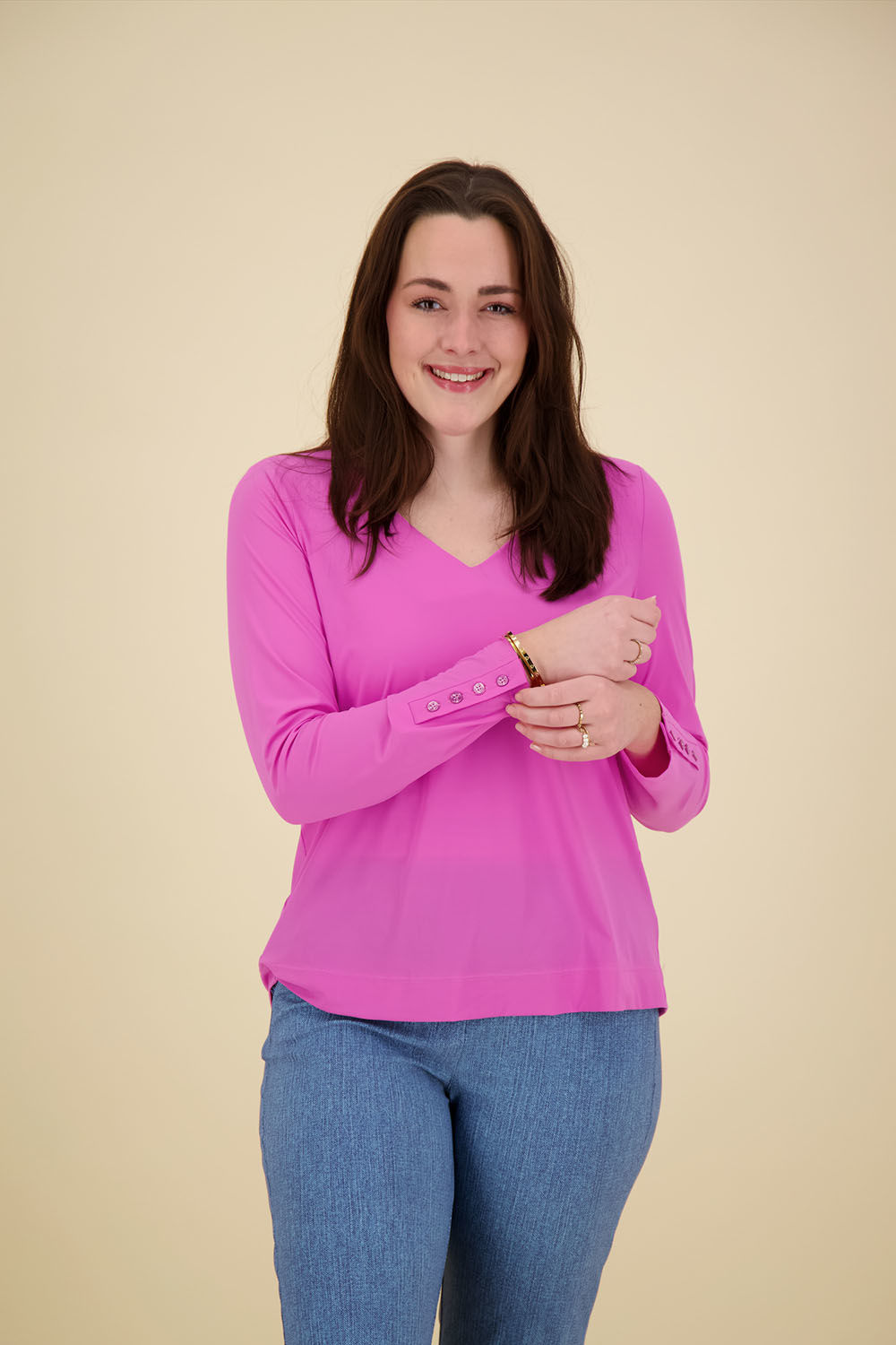 Studio Anneloes Blouse Lesley  Paars