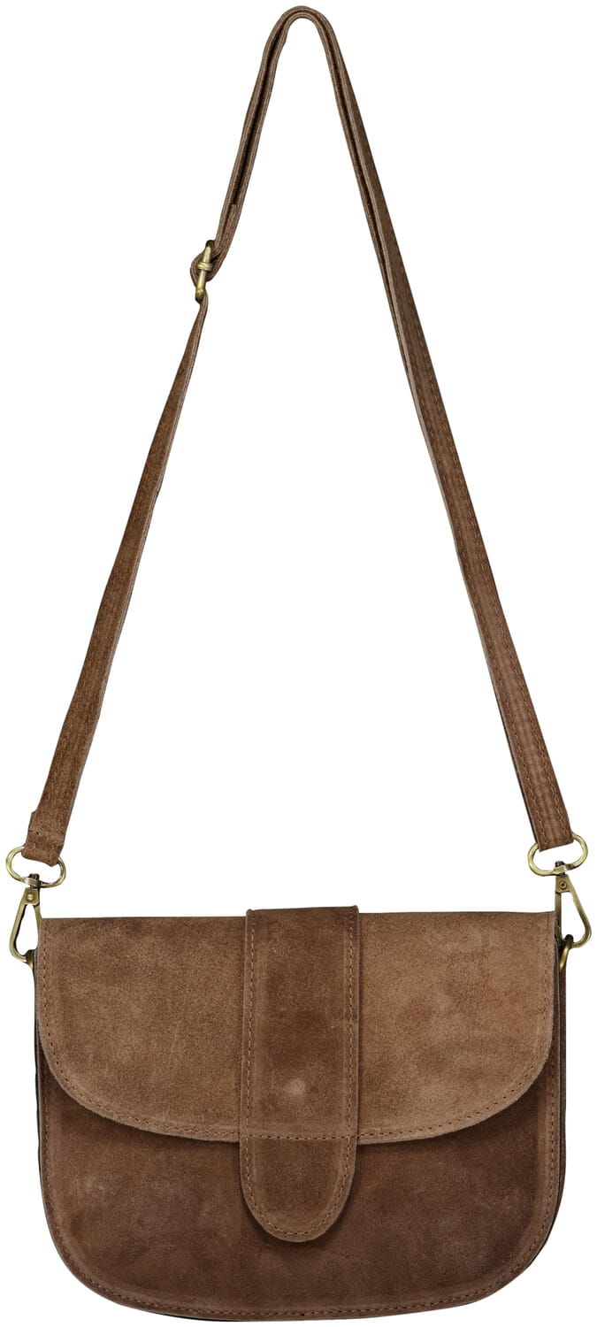 Bomont Maan bags suede Bruin