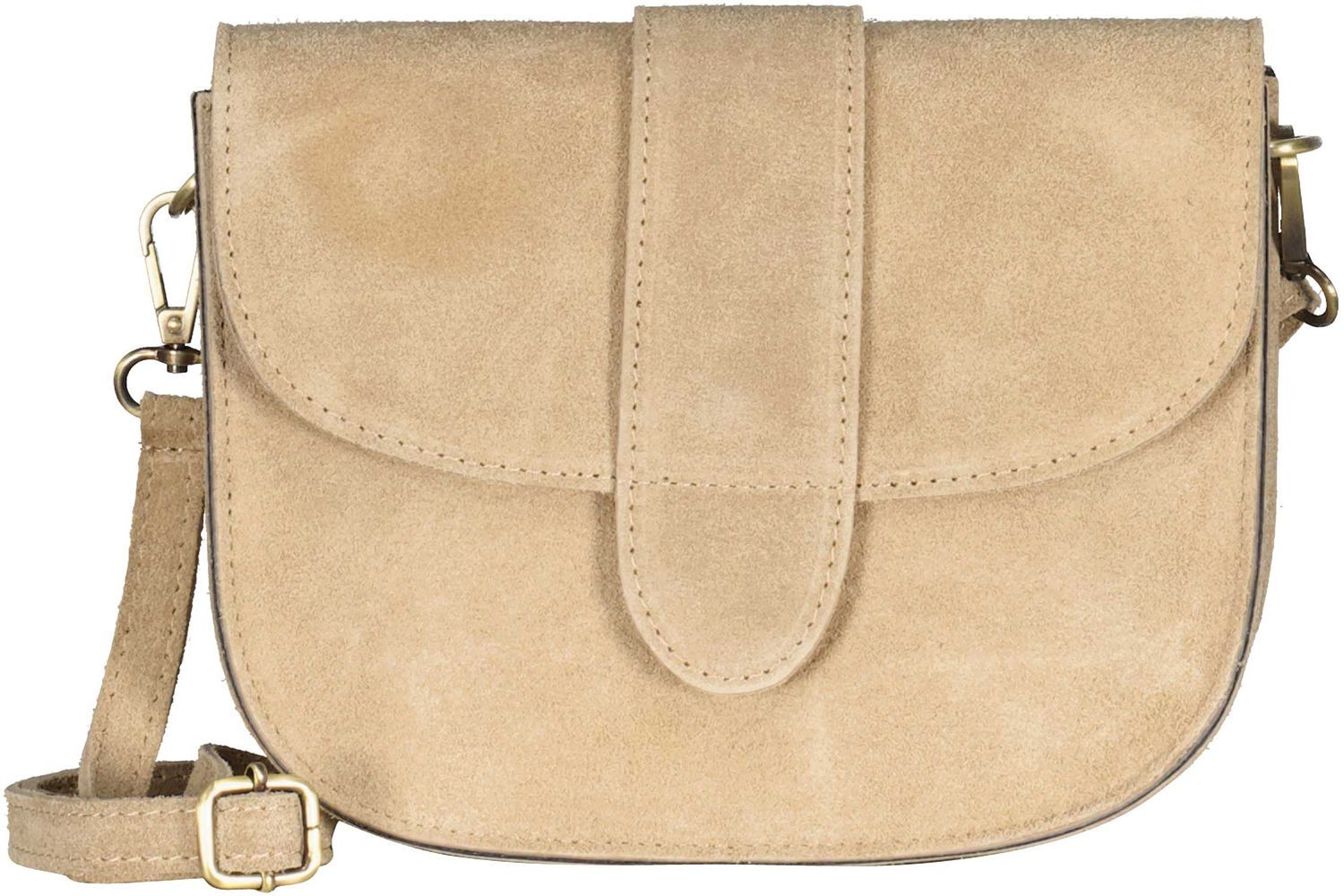 Tas Maan suede Bruin