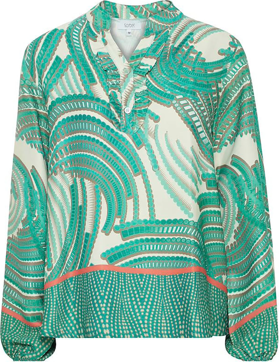 Sorbet Blouse Canela Groen