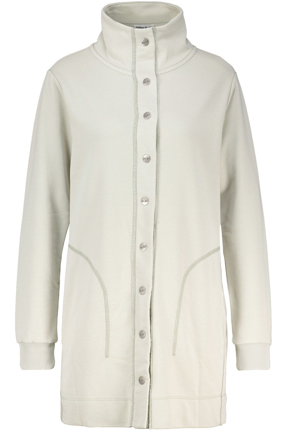 Anna Blue Vest Longcy Groen