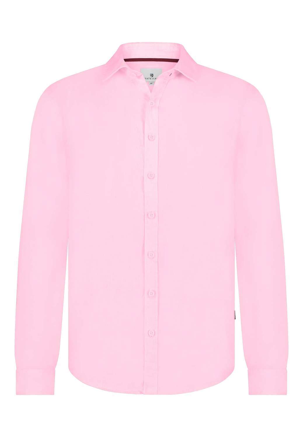 State Of Art Overhemd Plain Roze