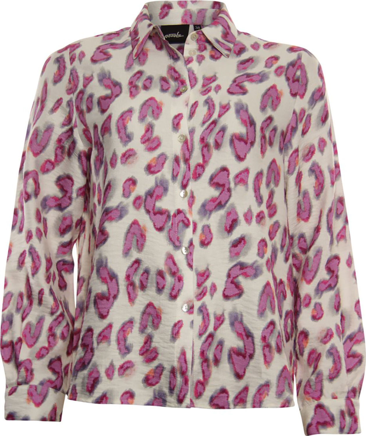 Poools blouse printed Roze