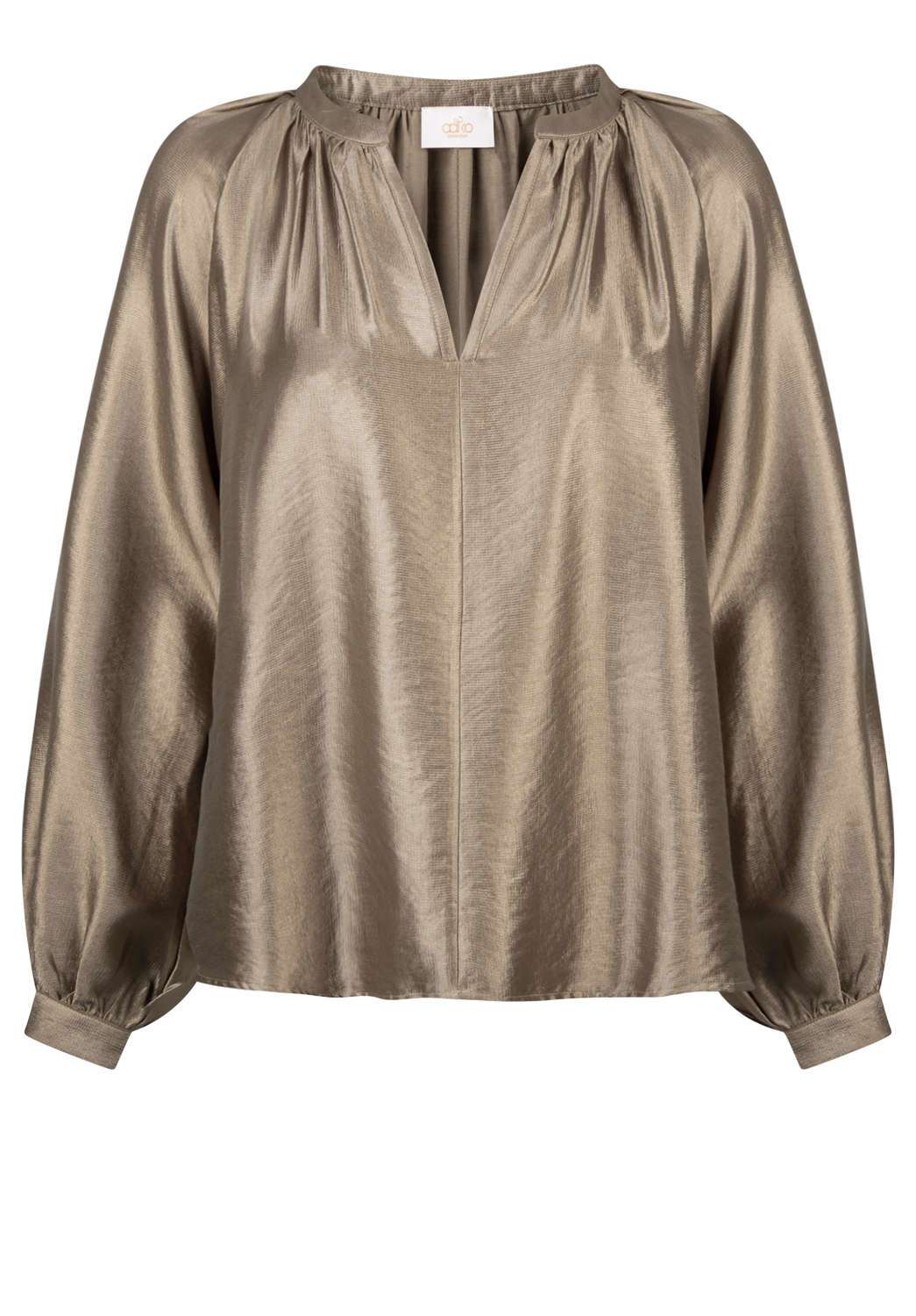 Aaiko Blouse Alanza Geel