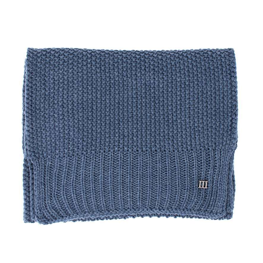 Tresanti DIDNIGI | Structured knitted scarf Blauw Tresanti DIDNIGI | Structured knitted scarf Blauw