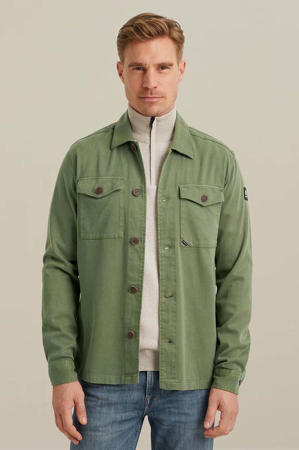 Vanguard Overshirt Gold Topaz Groen