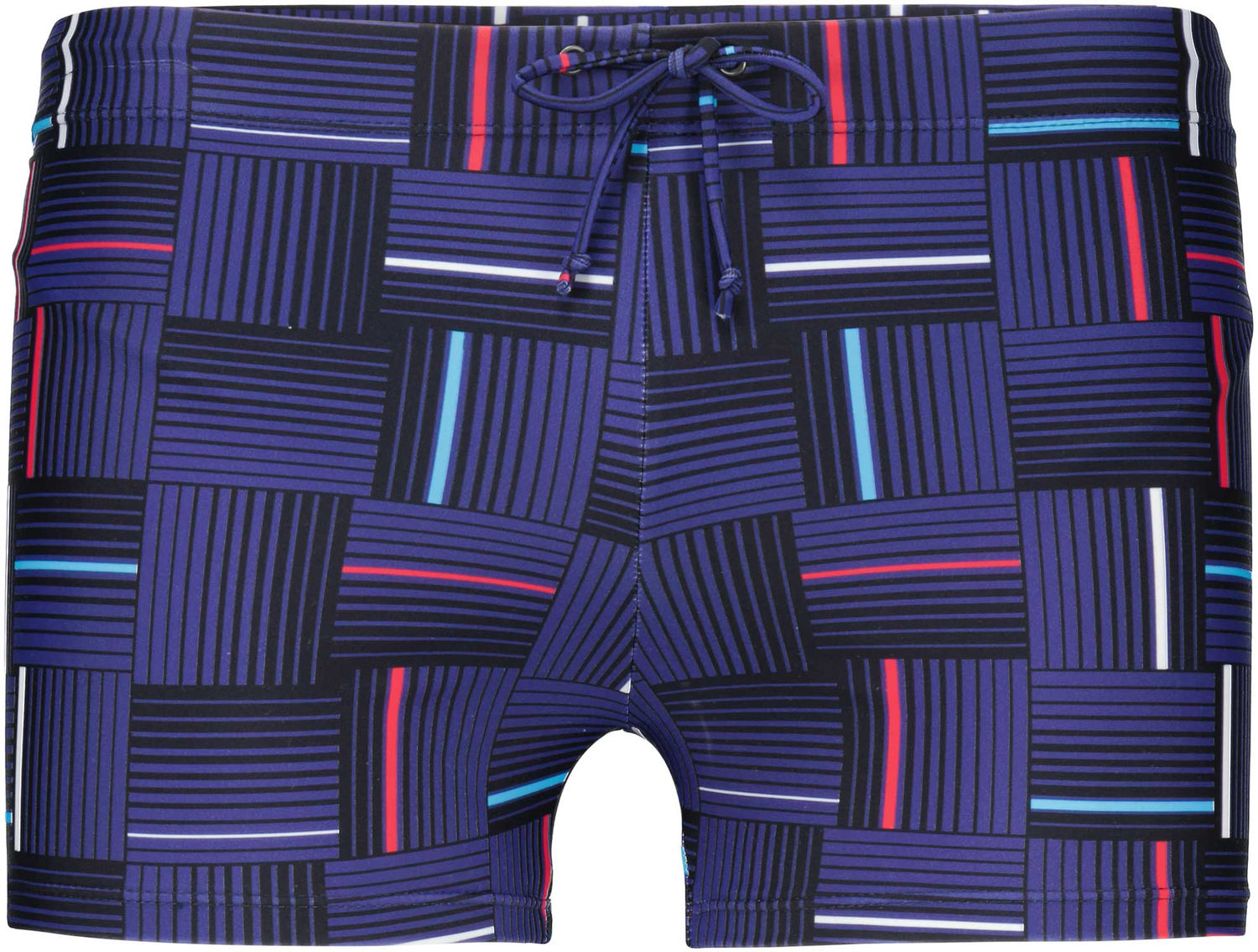 Bomain collar check Blauw